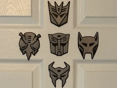 Transformer factions logos