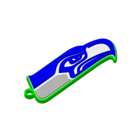 Porte-clés logo Seattle Seahawks — photo 3