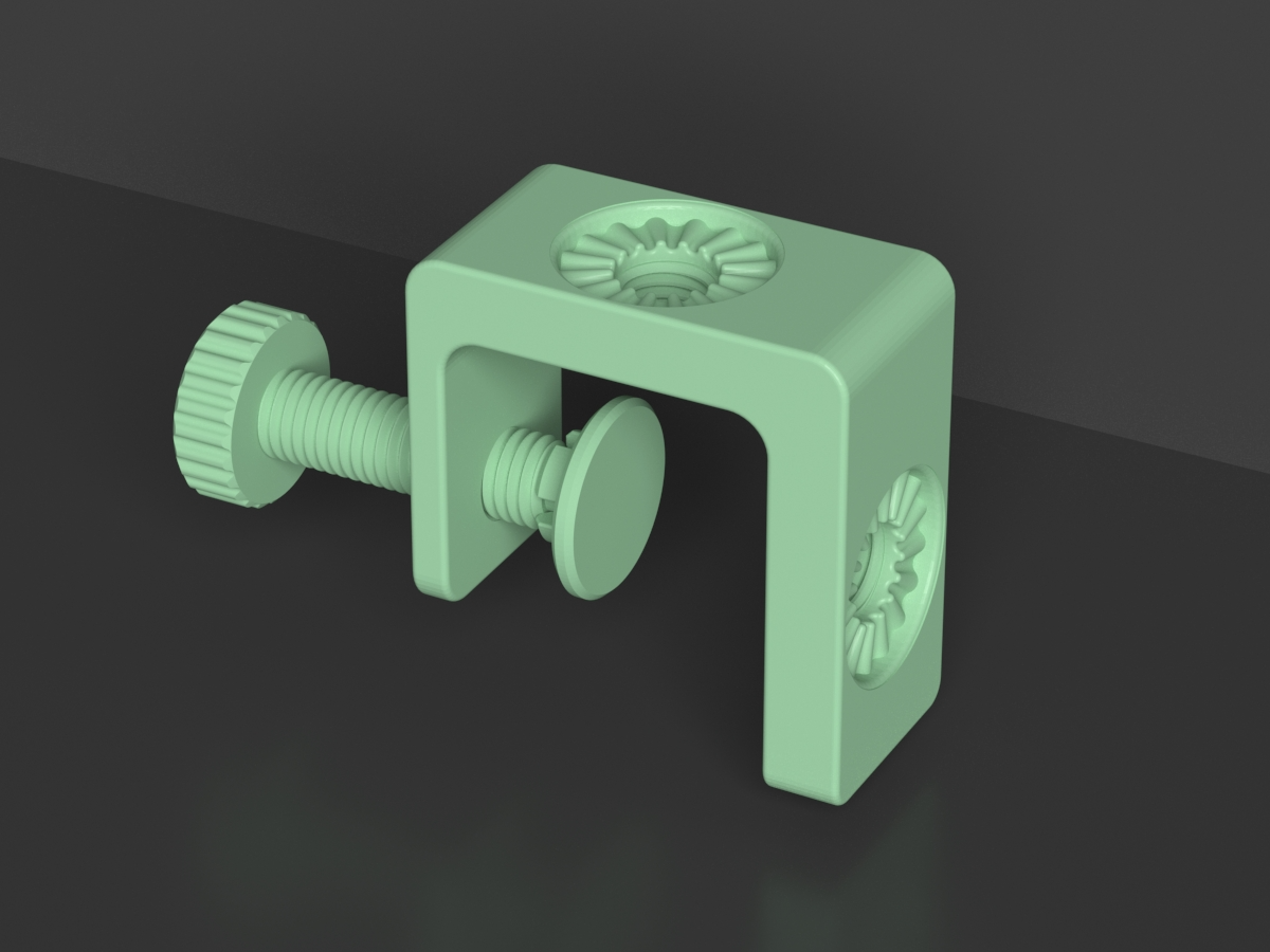 Multifunctional Arm – Clamp with 2 Side Connectors