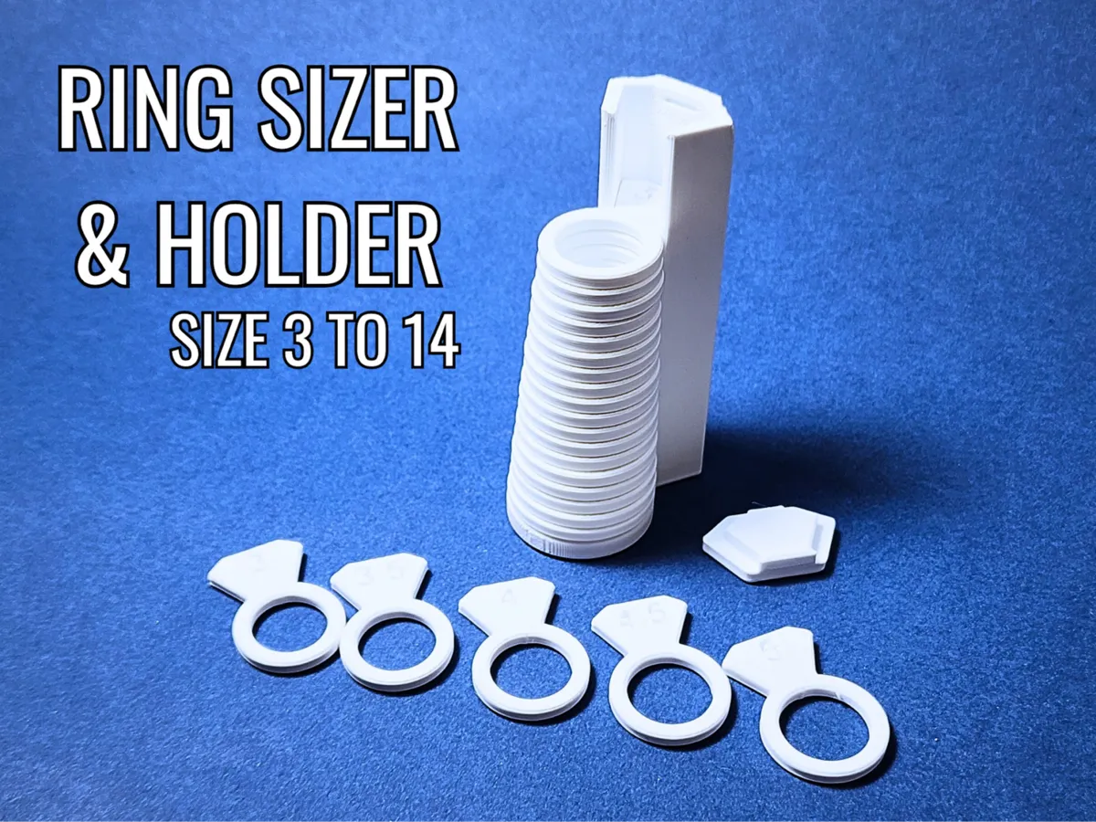 Ring Sizer and Holder - Free 3D Print Model - MakerWorld
