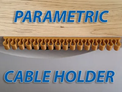 Parametric Cable holder