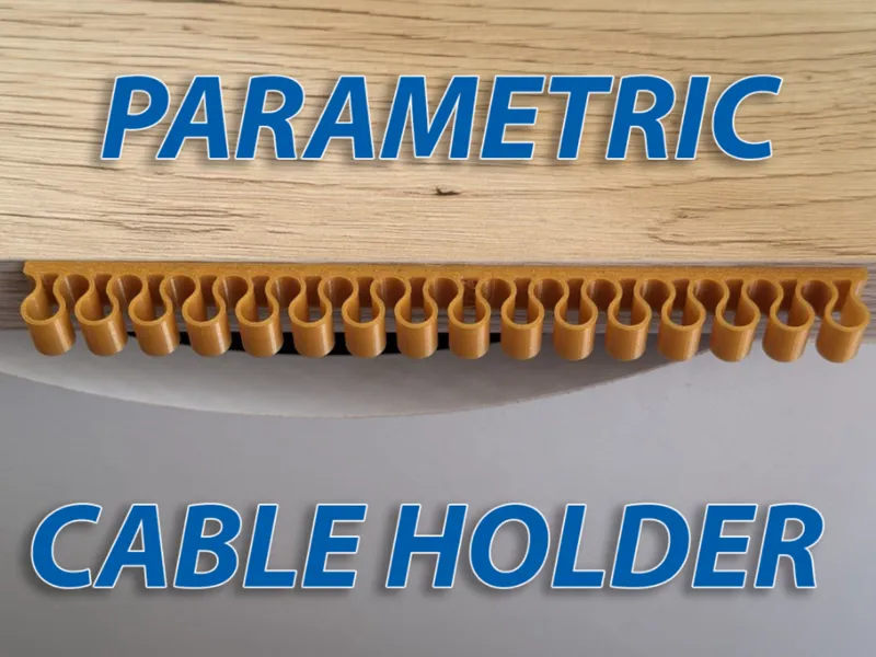 Parametric Cable holder