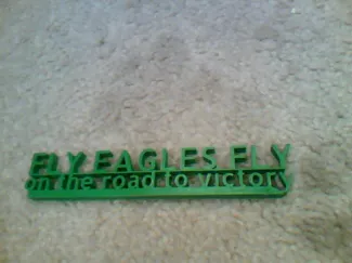 Fly Eagles Fly sign