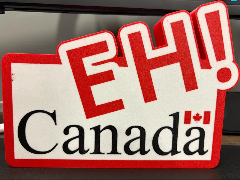 Canada Eh light box 