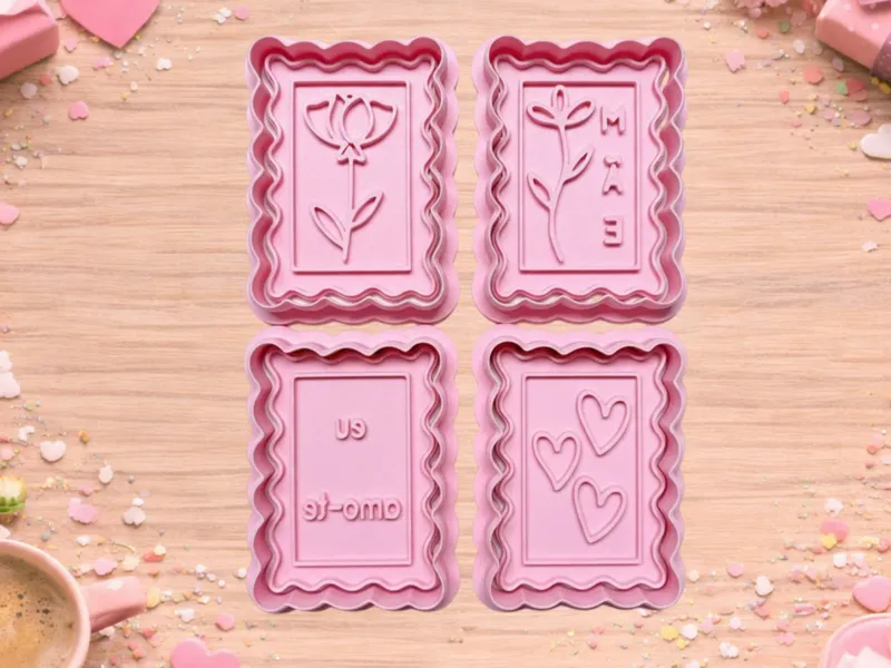 Mini Mother’s Day Cookie Cutters Set (4) – 6 cm
