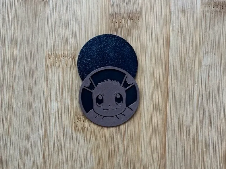 Eevee Evolution Coin (Pokemon Gen1)