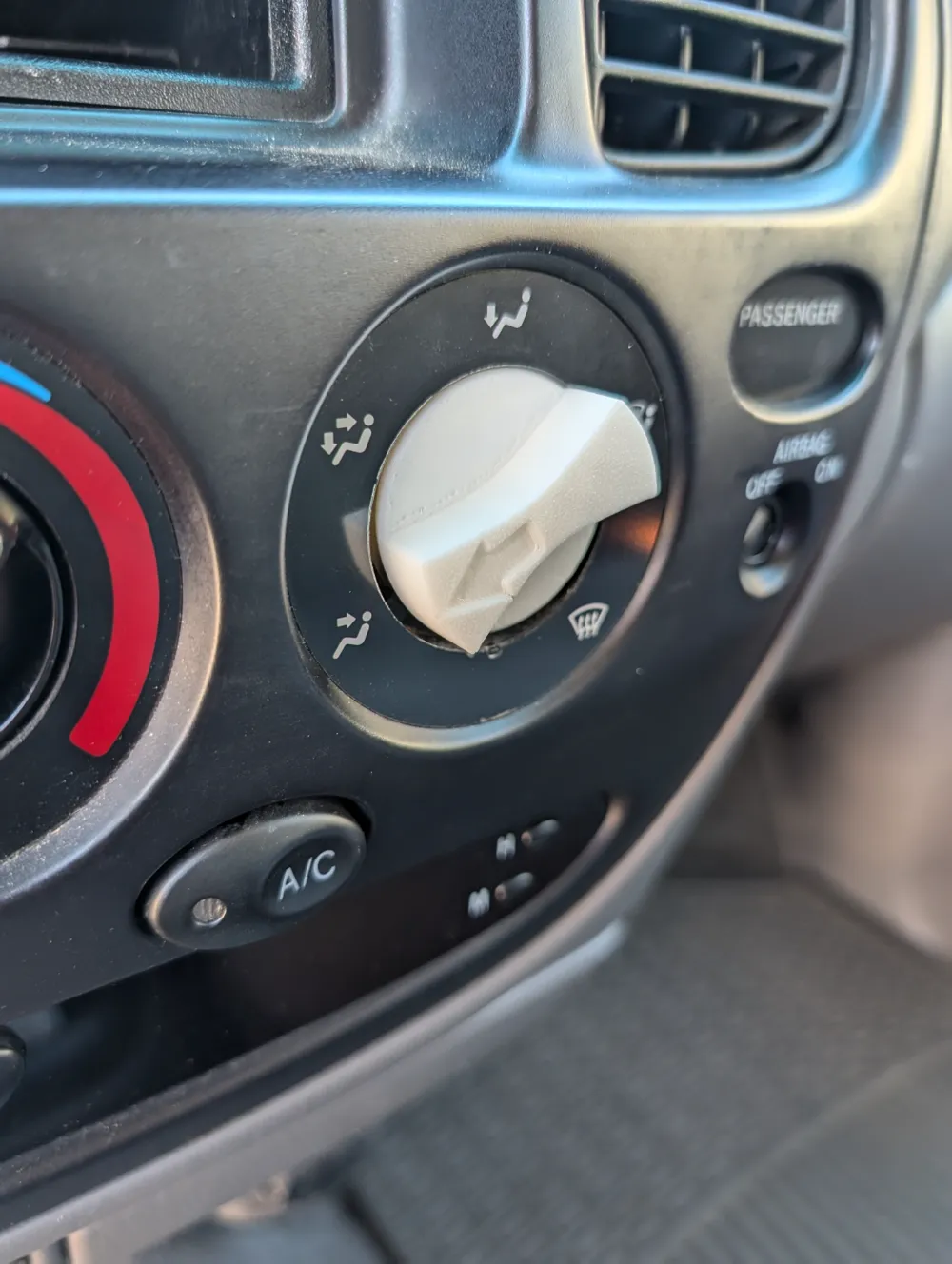 Air Vent Selector Knob by morenocesar22 MakerWorld