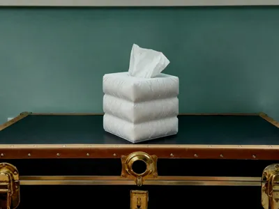 Tissue box cover