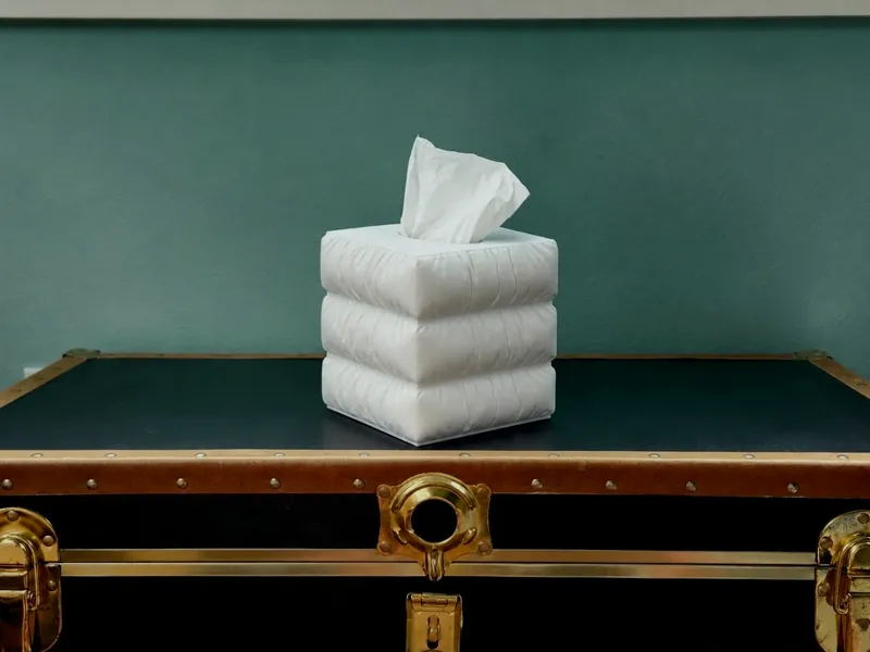 Tissue box cover