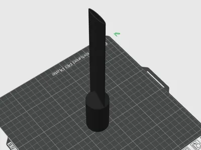 Ultra long and thin vacuum nozzle