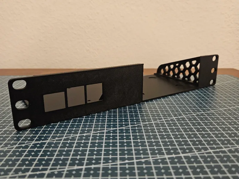 10" Rackmount 1U for Argon One + Pi 5