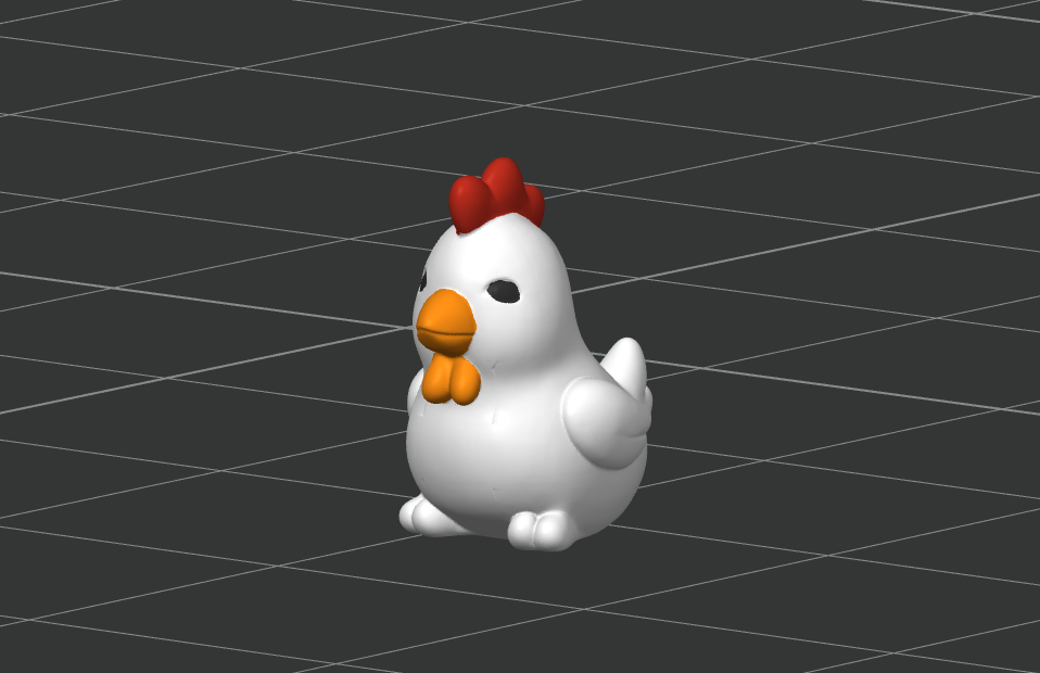 Miniatura 2 do modelo 3D Cute Mini Chicken