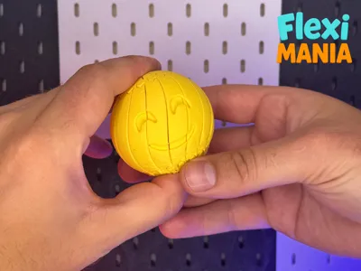 Flexi Happy Twist - Articulated Print-in-Place