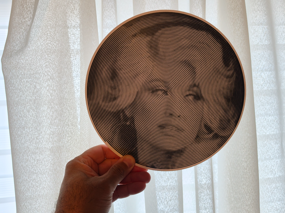 Dolly Parton Tribute - Spiral Illusion Wall Art - 1