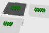 All stamps sorted on 3 plates