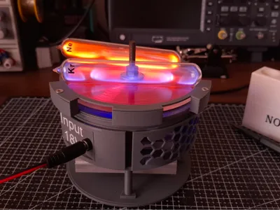 Slayer exciter Tesla coil  (around 5kV)