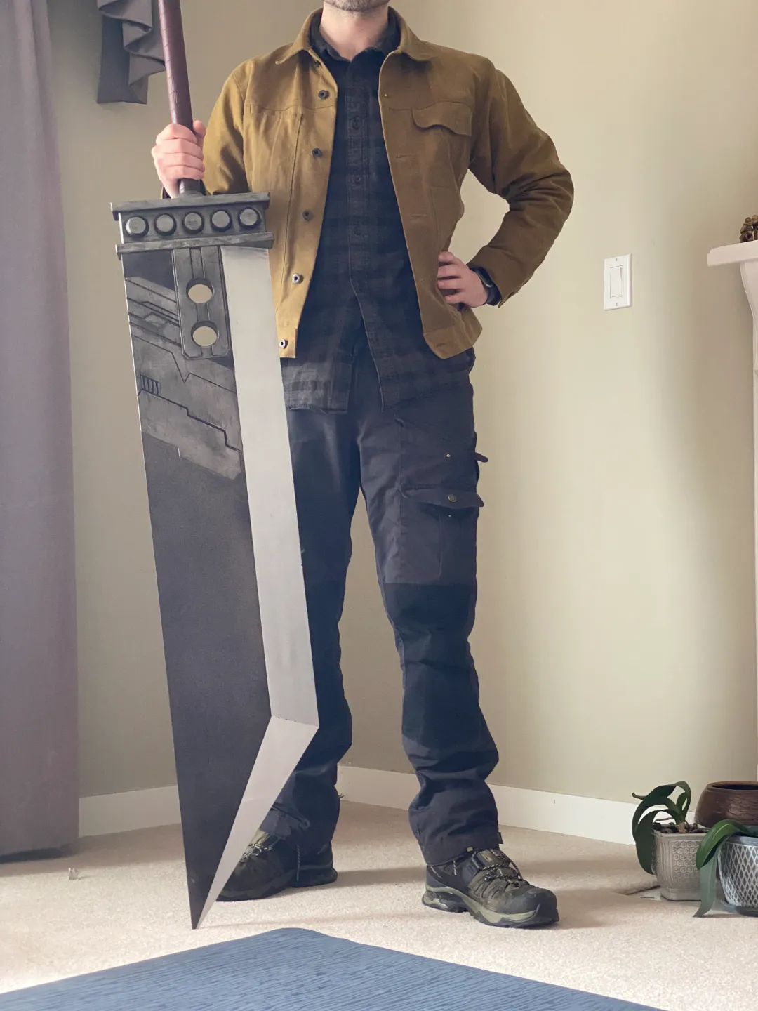 Life Size Buster Sword from Final Fantasy VII view 2