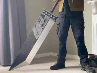 Life Size Buster Sword from Final Fantasy VII