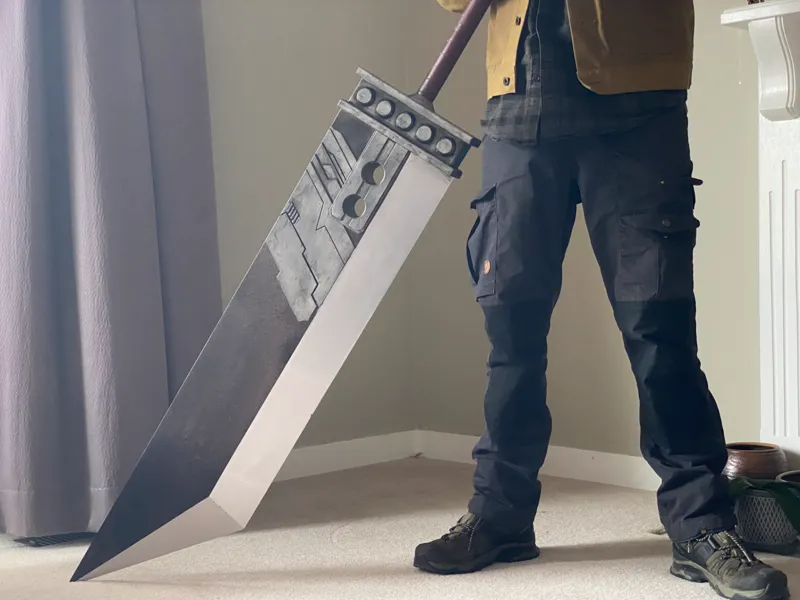 Life Size Buster Sword from Final Fantasy VII