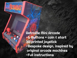 RetroPie Mini Arcade Machine - MiniKombat