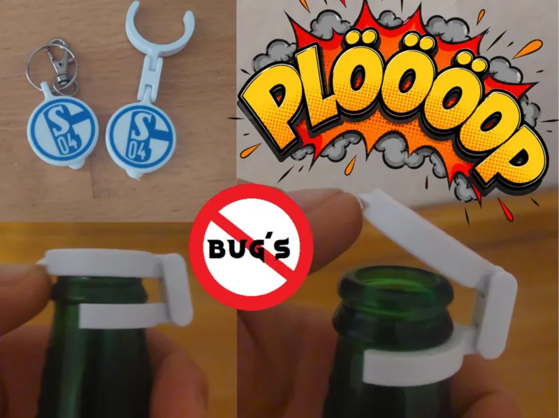 Schalke 04 Modularer Bierflaschendeckel