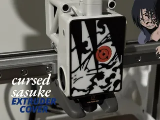Cursed Sasuke - A1/A1 mini Extruder Cover