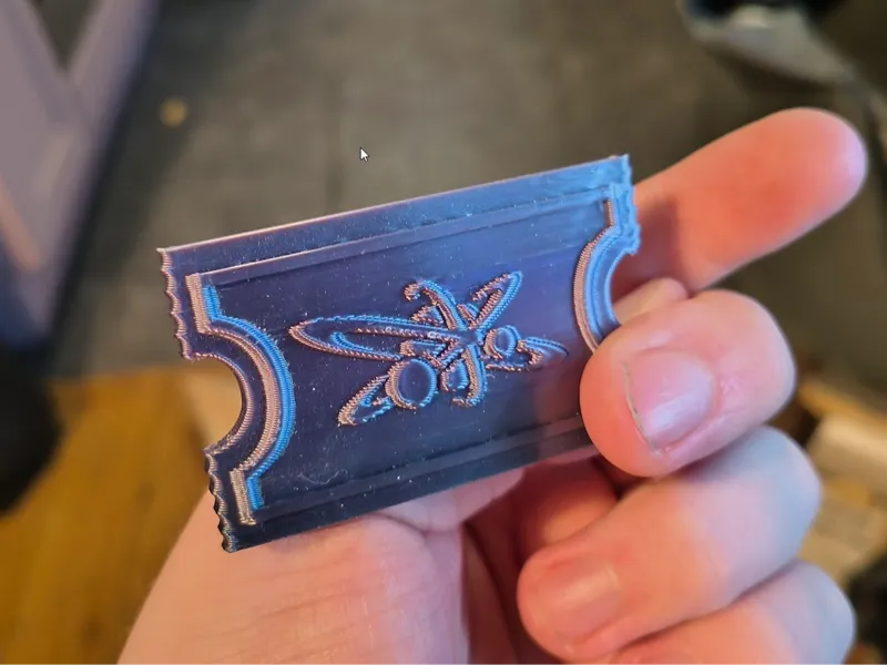 MtG Unfinity Ticket Token