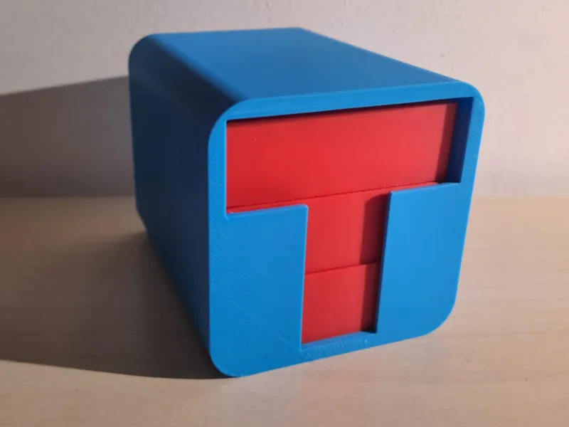 T-puzzle |  6 pieces puzzle box