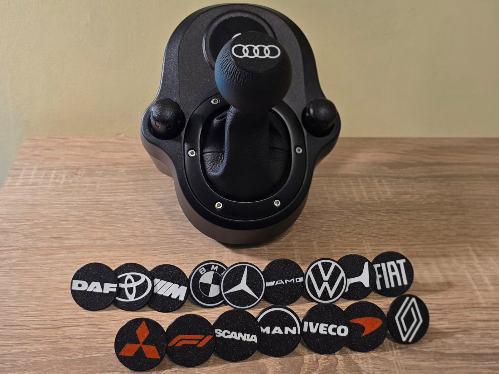 Logitech G Shifter Knob Caps - Logo Collection