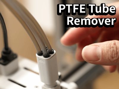 PTFE tube remover, PTFE tube removal tool, only 1.56g filament needed