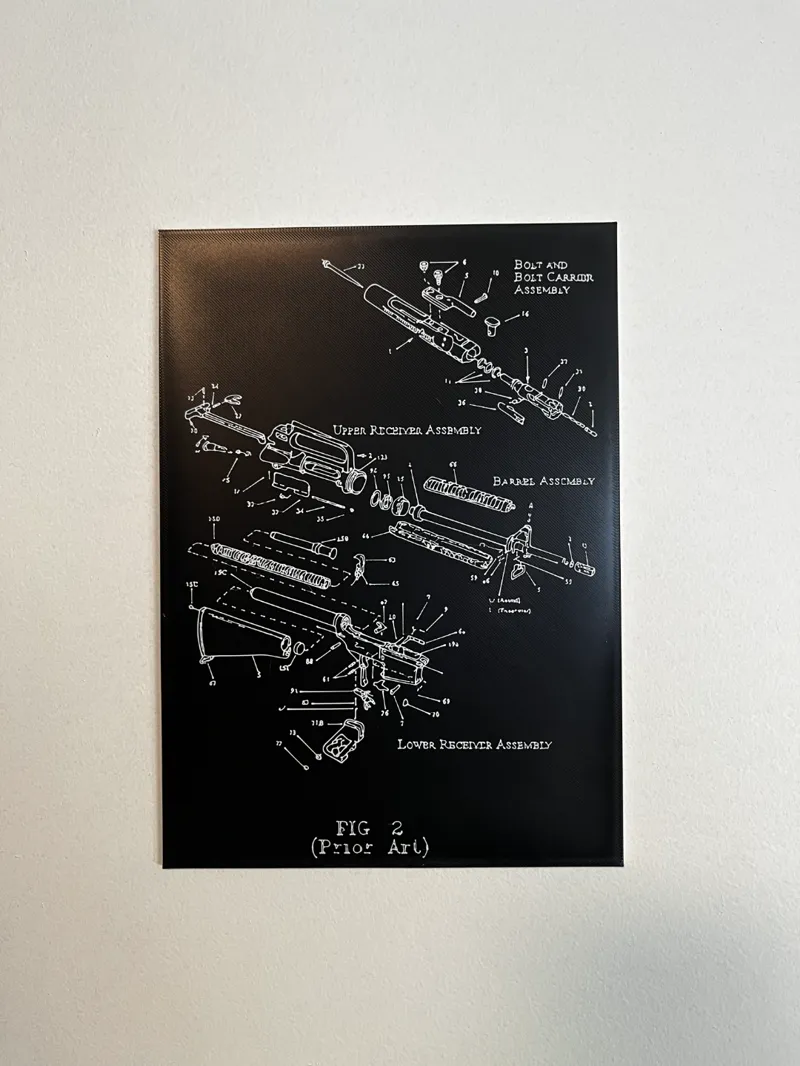 AR-15 Patent Art
