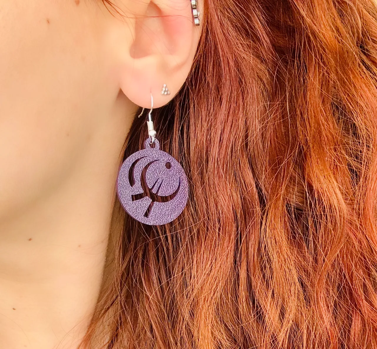 Lerasium (Mistborn earrings) view 2