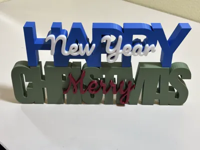 Dekoratif Yaratıcı Yazı Dizisi Üç Sıralı Özel Tasarım Süs