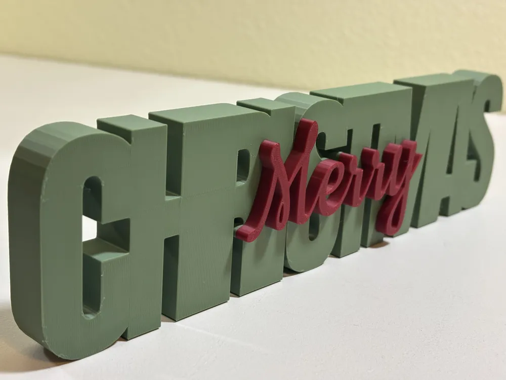 Dekoratif Yaratıcı Yazı Dizisi Üç Sıralı Özel Tasarım Süs