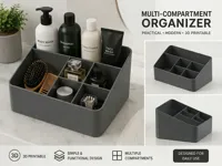 Organiseur de salle de bain multi-compartiments — photo 1