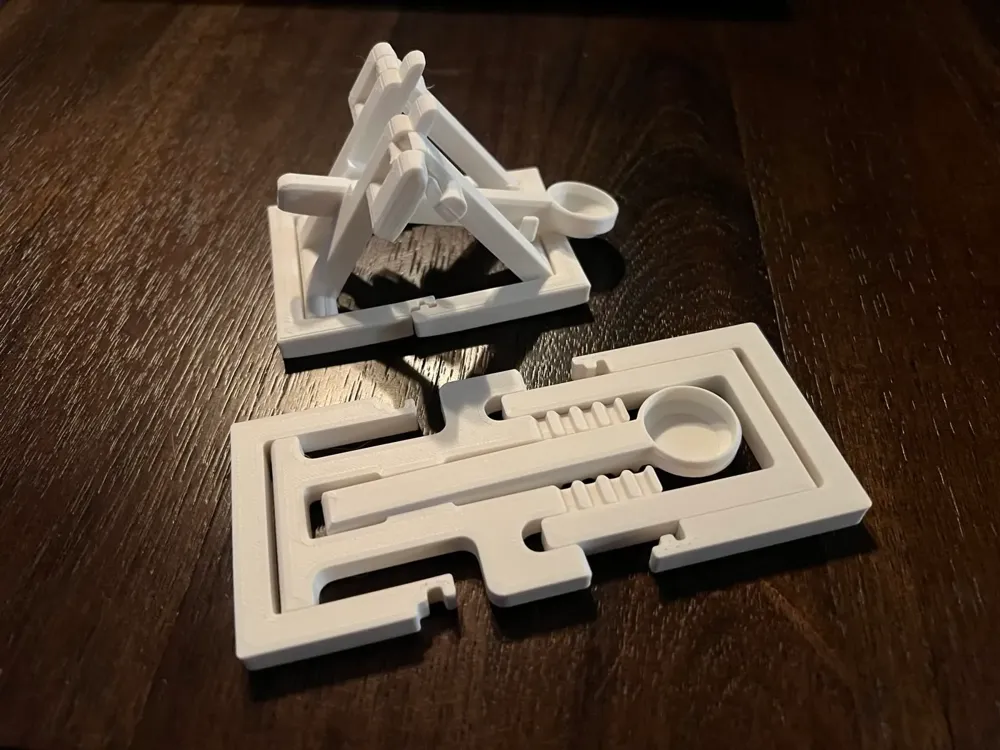 Catapulta de impresión en sitio por Rollingwxe MakerWorld: Descarga ...