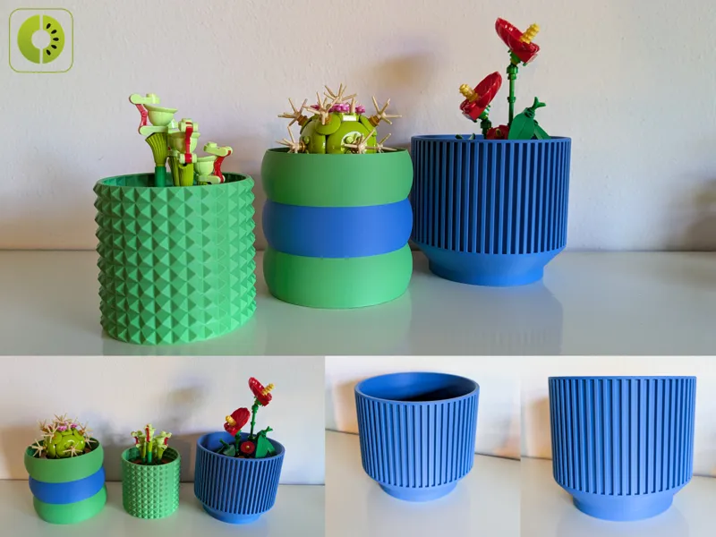 Ribbed Planter