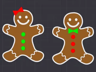 GingerBread Man & Woman 