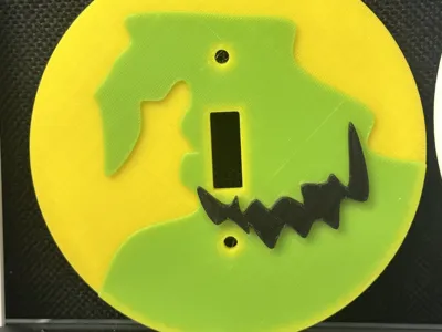 Oogie Boogie Light Switch Plate Cover