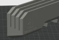 3 plates with logo - 0.2mm layer, 2 walls, 15% infill