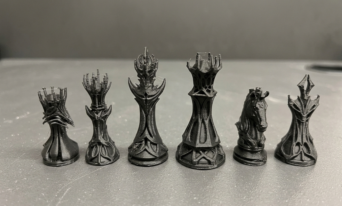 Miniatura 2 do modelo 3D Custom chess set