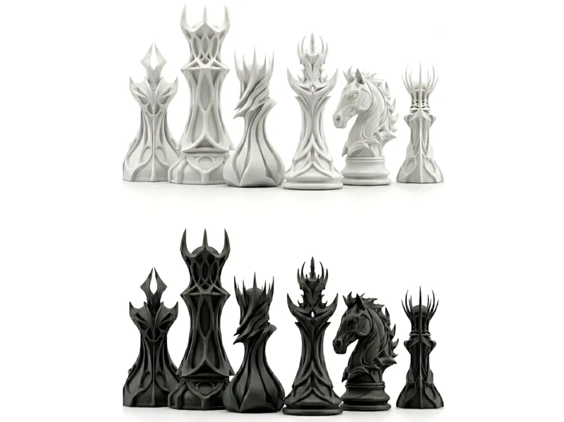 Custom chess set