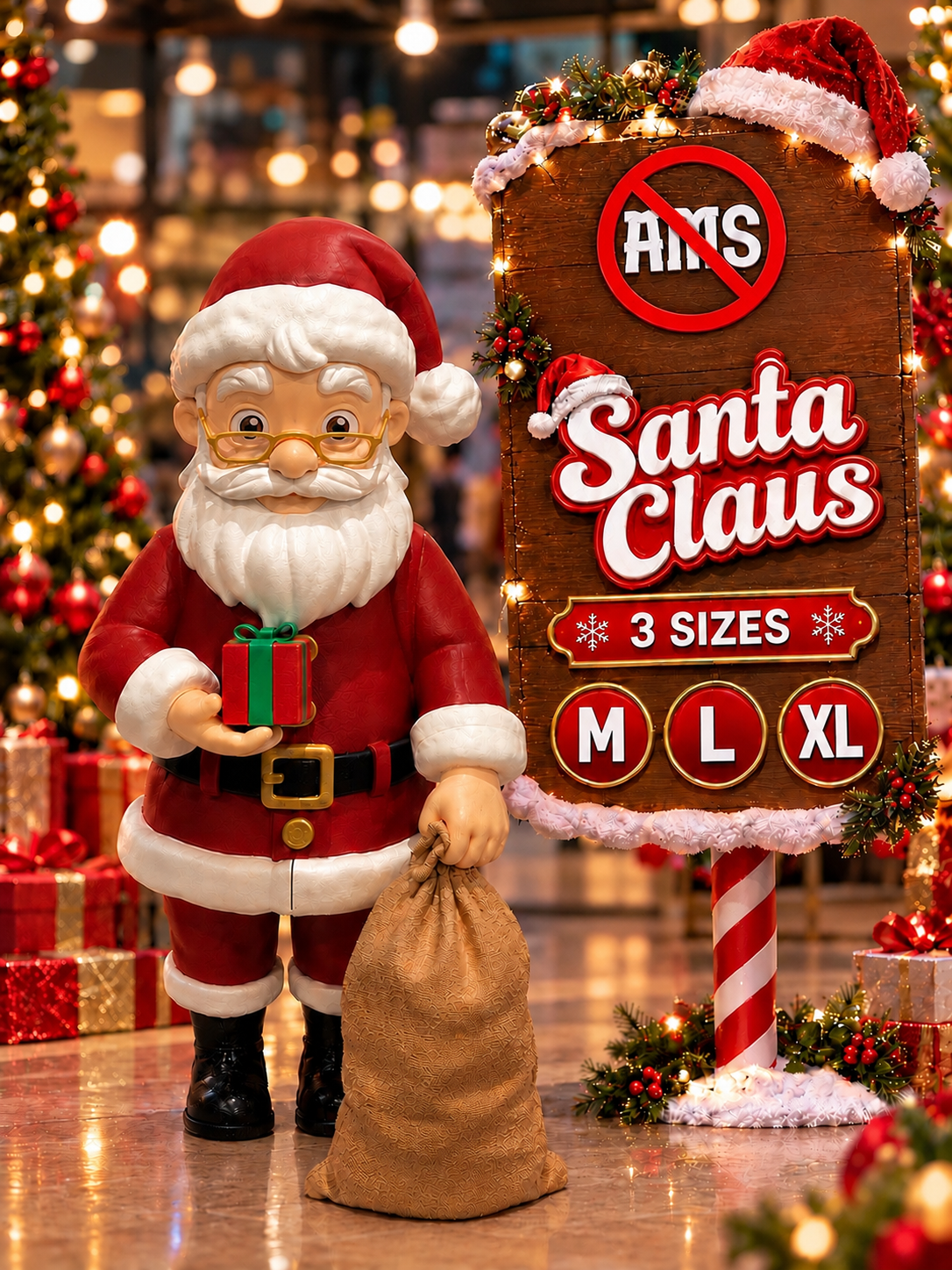 Santa Claus - NO AMS / Multi-Size (M, L, XL) - 1