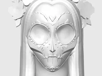La Catrina Head