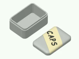 Caps Stash Box