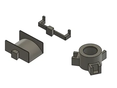 Monitor Stand Headphone+Extra Mount