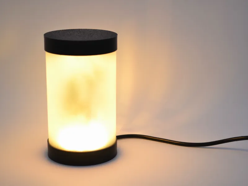 Minimalist smart WLED lamp