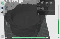 less filament usage! (4% infill)