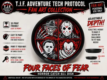 Organizador: Dish of Horrors – Halloween Catch-All Dish 40mm — vista de referencia 4