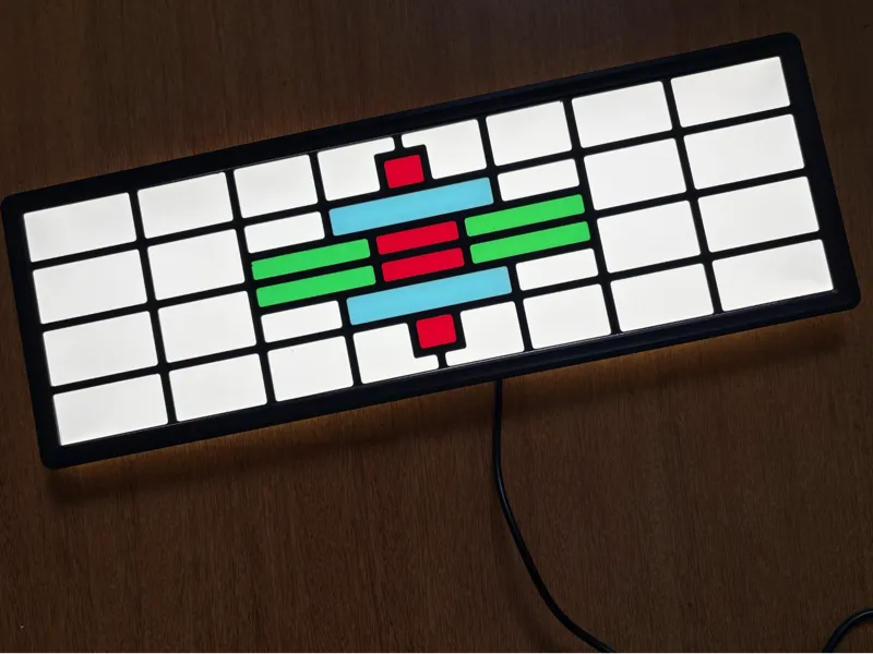 Stained Glas for Led Ceiling Light